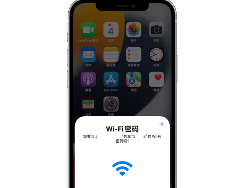 巨鹿苹果15维修店分享iPhone15如何共享Wi-Fi密码 